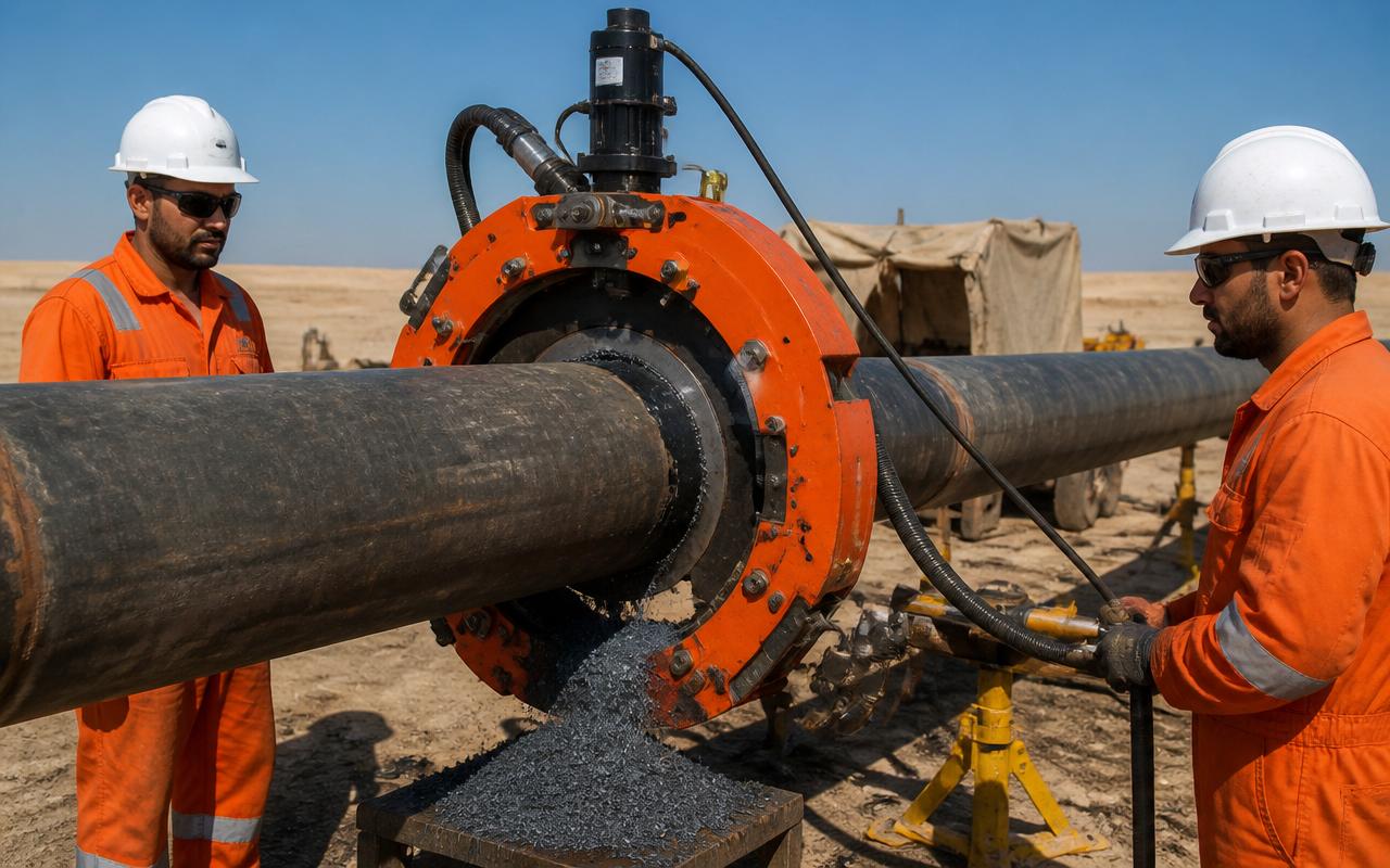 Cold Cutting Pipeline Services service in Dubai